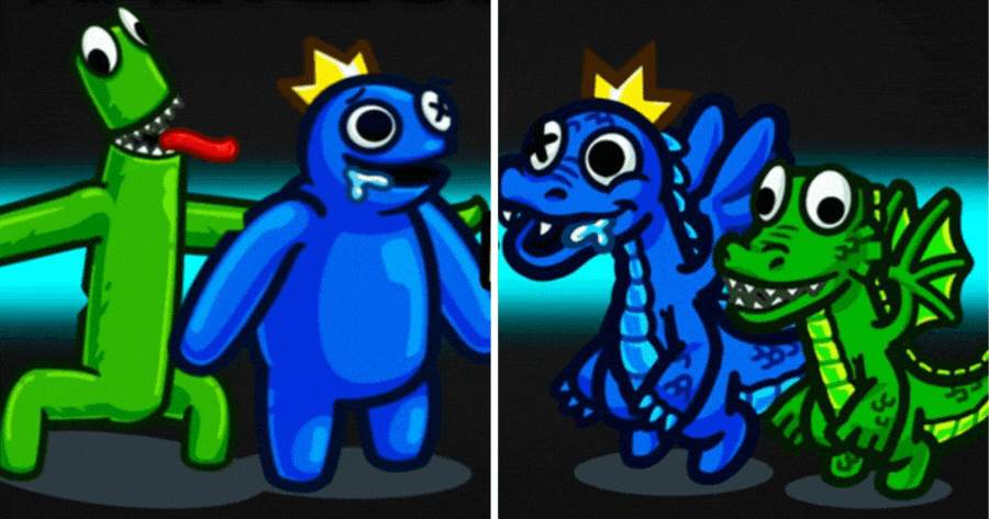 Let´s Find Out Which Rainbow Friend As DRAGONS You Are?